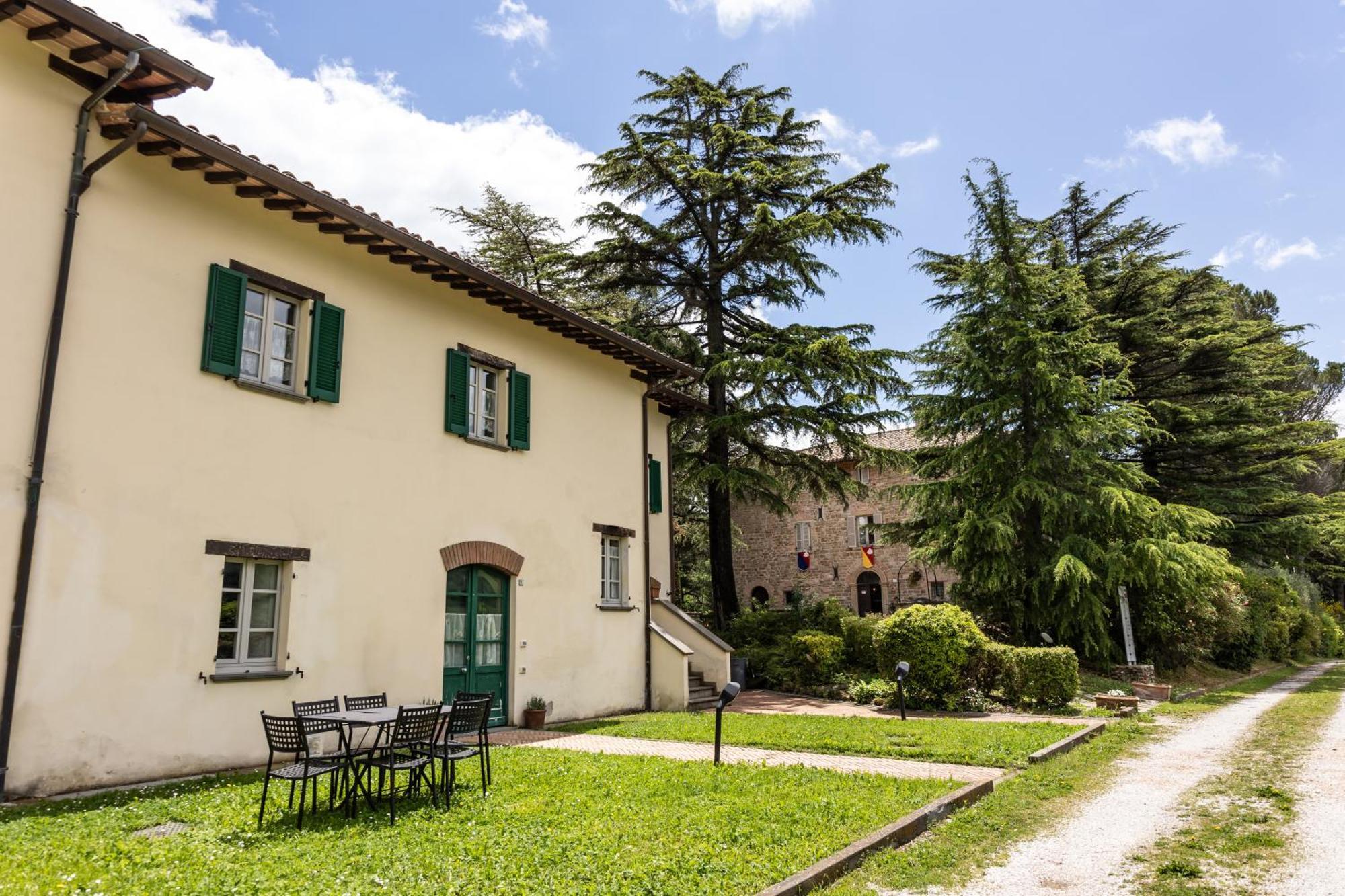 Tenuta Borgo San Michele Gubbio Bagian luar foto